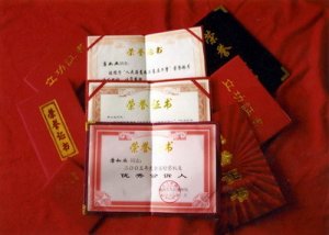 榮譽(yù)證書(shū)xn003